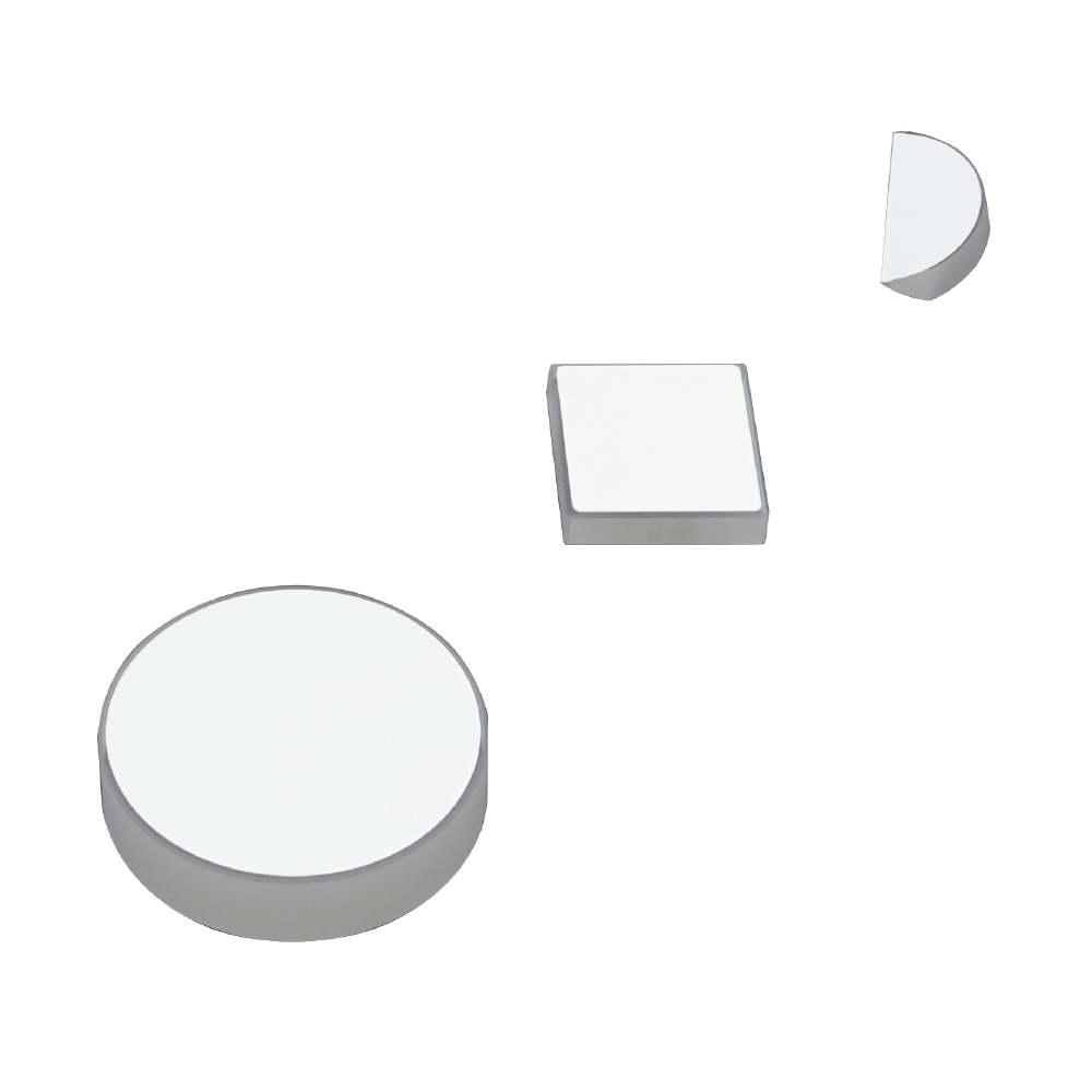 金属膜平面反射镜，材料：Borofloat 33，带二氧化硅保护层银膜S1：450 nm-20.0 μm
